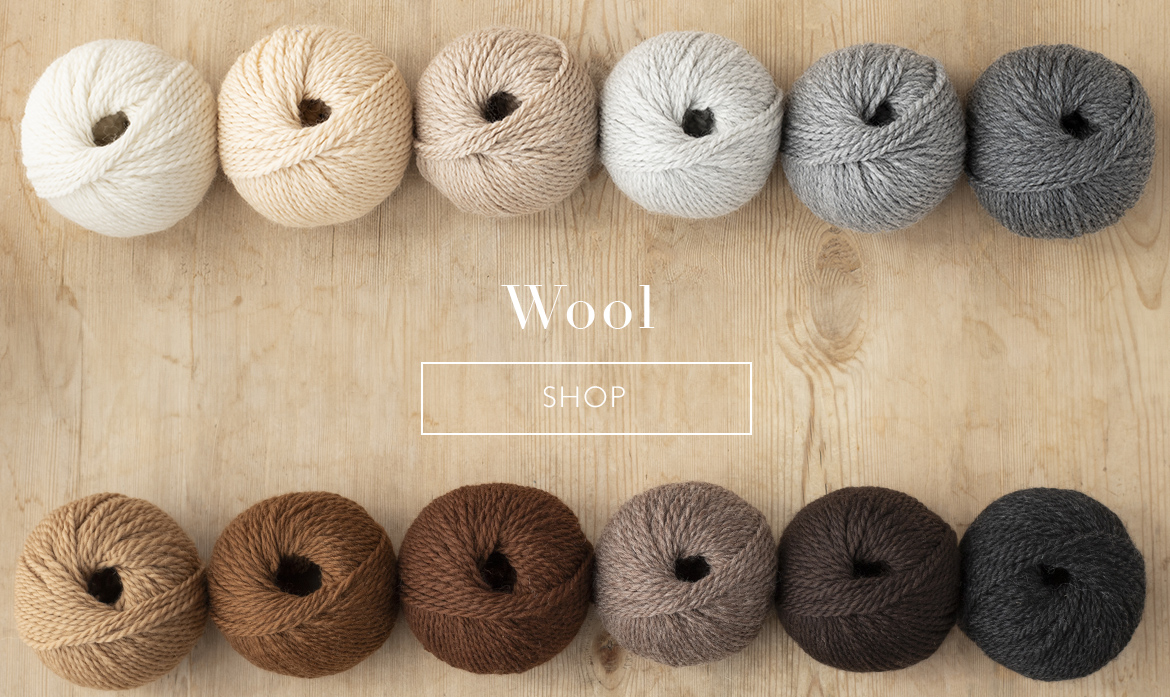 TOFT British pure wool for knitting and crochet